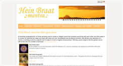 Desktop Screenshot of heinbraat.com